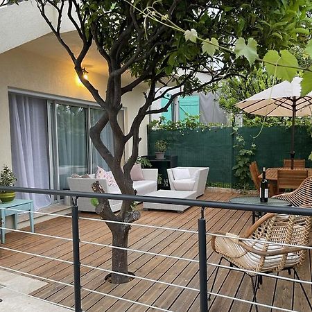 2 Pieces En Rdjardin Avec 2 Grands Terrasses Lägenhet Antibes Exteriör bild
